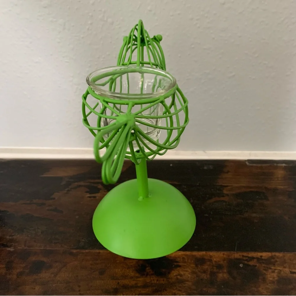 Metal Bird Table Decor for Votive Candle